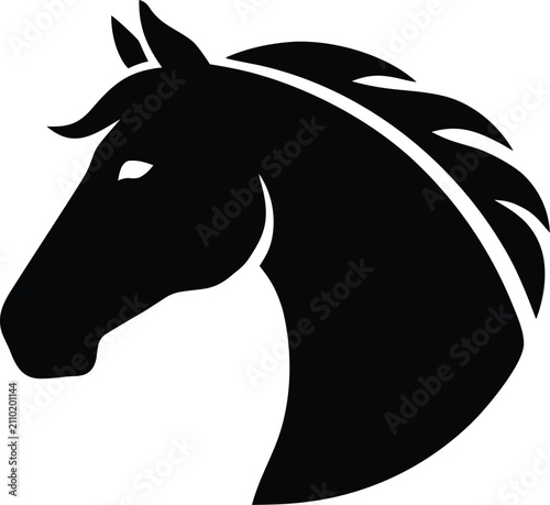 horse head silhouette