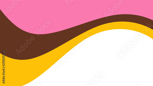 Foto Abstract sweet neapolitan ice cream color background