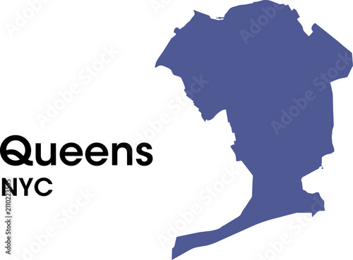 Queens New York City Filled Vector Map
Purple filled vector map of Queens, New York City, New York, USA, isolated on a light background. Detailed administrative map ideal for cartography, geography
