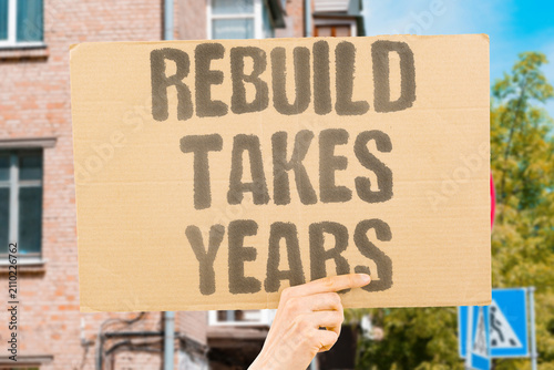 Фотография "Rebuild Takes Years" Restoring trust after unrest is a long process
