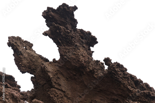 Obraz na plátně Volcanic Rock Formations along the Coast of Punta de Galdar