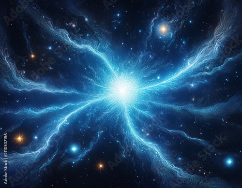 blue giant star a massive celestial body with intense luminosity stellar cosmic
