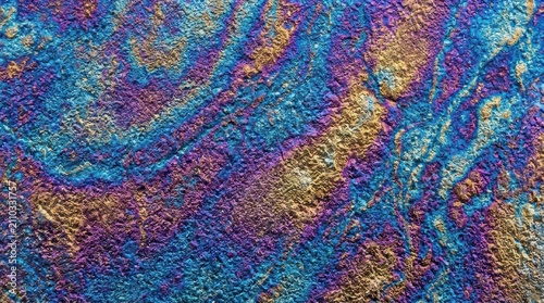 Vibrant Abstract Textured Art with Bright Colors and Dynamic Patterns.