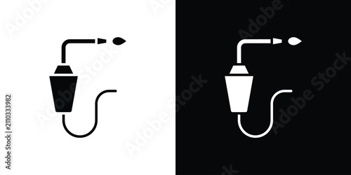 Картината върху платно Welding icon simple graphics pack