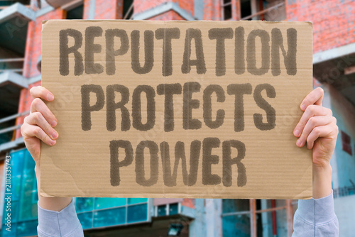 Fotografía "Reputation Protects Power" Long-standing good name can hide wrongdoing
