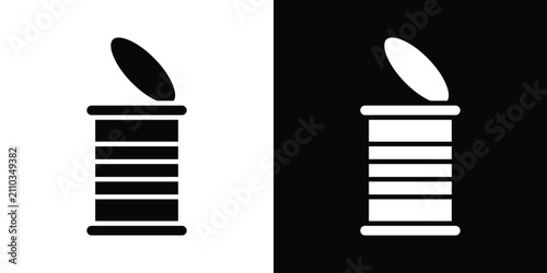 Canned food icon