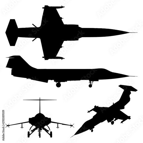 Fotografía Starfighter Fighter Jet Airplane Vector