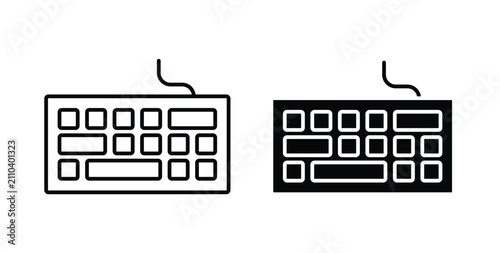 Konstfotografi Keyboard icon for creative designs