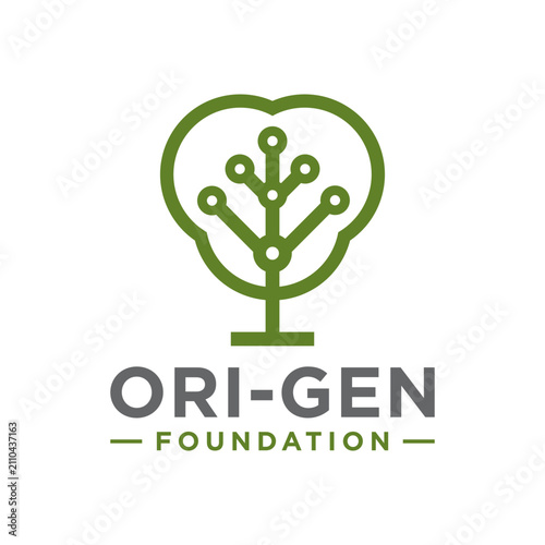 Modern Tree & Network Logo for Environmental Foundation and Sustainable
