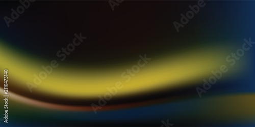 Neon glowing techno lines, blue hi-tech futuristic abstract background template with square shapes