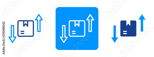 Bilde på lerret Reorder Icon In Dual Tone Style