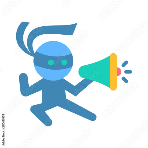 Foto Guerrilla Marketing Icon