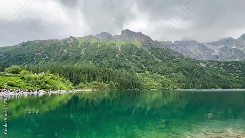 Morskie Oko Mountain Lake Poland

Crystal-clear Morskie Oko mountain lake beneath dramatic granite peaks, Tatra National Park, Poland, 20 July 2026.

