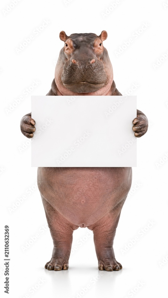 Obraz premium hippopotamus 