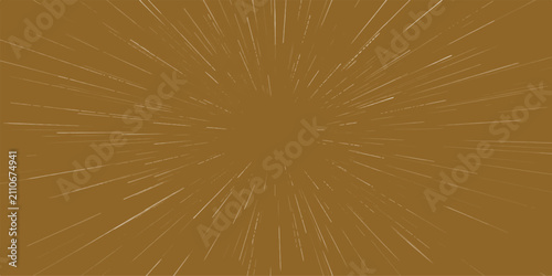 Abstract Yellow and Green Sunburst Background with Radiating Light Rays Glowing Starburst Energy and Bright Vector Illustration