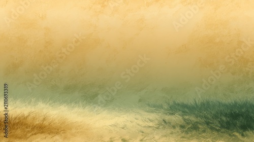 ultra-clear PPT cover background inspired by the colors of wheat fields and traditional cultural cloth
