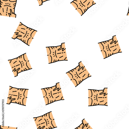 Canvas Print abdominal reflexes vector seamless pattern abdominal reflexes sign illustration