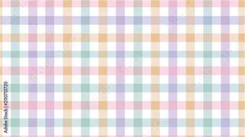 Pastel colors forming a checkered plaid pattern for design elements and backgrounds