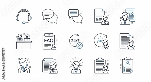 Expert Support & Solutions: Digital Icons for Customer Care Excellence