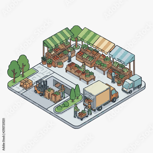 Industrial Logistics Warehouse Operations.