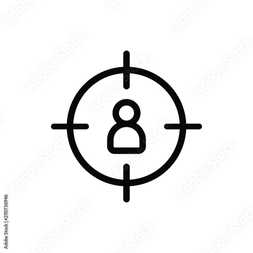 Target Outline Icon