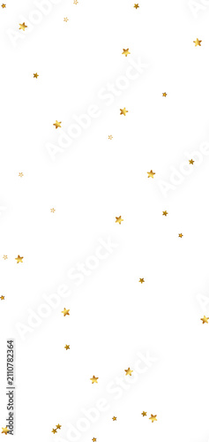 Golden Stars Scattered