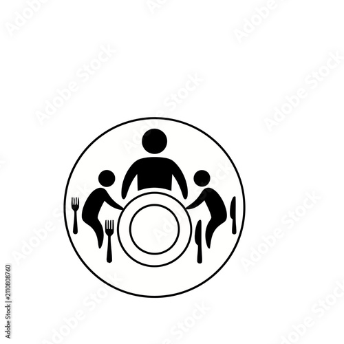 Family Meal Icon