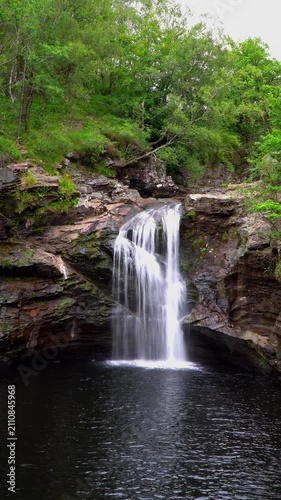The Falls of Falloch, Loch Lomond and The Trossachs National Park in Scotland