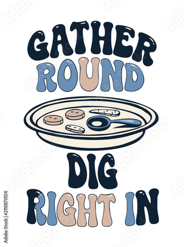 Gather Round For A Friendly Shared Meal