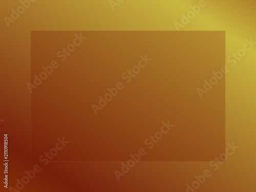 Canvastavla A luxurious warm metallic gradient featuring a subtle recessed rectangular frame