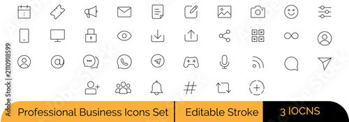Vector Number and Alphabet Icon Set with Symbols for Web Business Interface Digital Media Navigation and Modern Design Collection