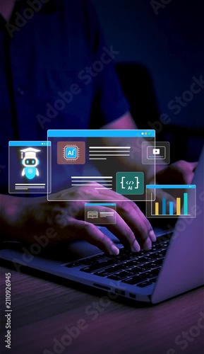 AI Learning Platform for Digital Education Automation, Chatbot Tutoring, Online Course Development, Training Analytics, Software Coding Support, and Enterprise Workforce Skill Growth