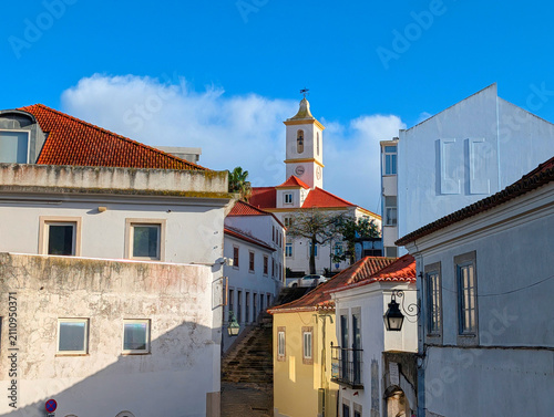 Old town street Almada, Lisbon