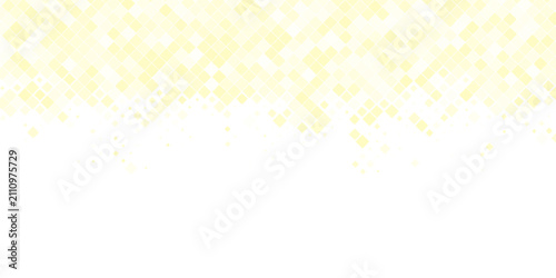 Foto Abstract Yellow Geometric Line Background with Minimalist Diamond Shapes on Whit