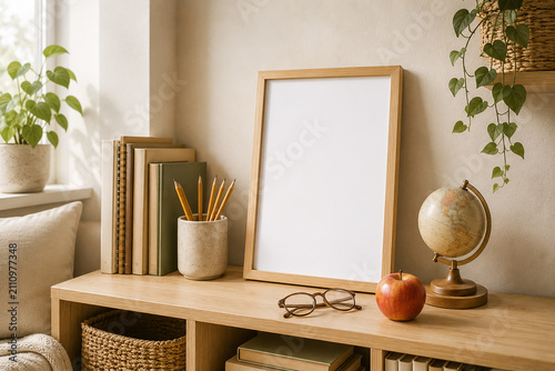 frame mockup in bohostyle backtoschool