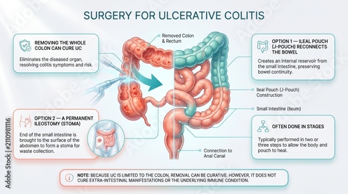 Surgery for ulcerative colitis