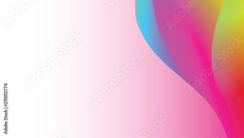 Vibrant Liquid Color Transition Background for Business Presentation and UI