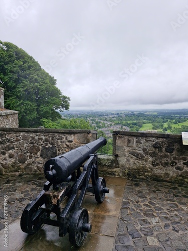 Принти на полотні Old cannon at Stirling Castle in Scotland