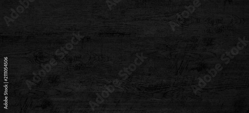 Dark Charcoal Wood Grain Texture Background with Subtle Grain Effect
