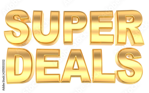 Super deals 3D gold lettering