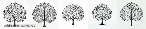 Foto Family Tree Vector Illustration
