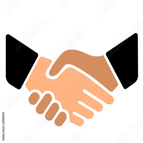 handshake vector illustration