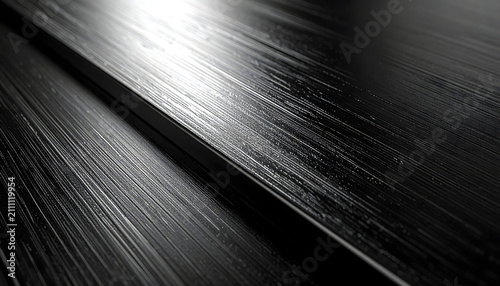 Matte black anodized aluminum texture with fine grain and subtle premium lighting.