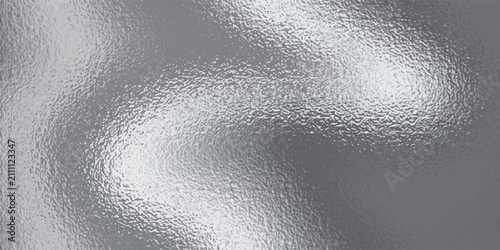 Silver foil texture background vector illustration