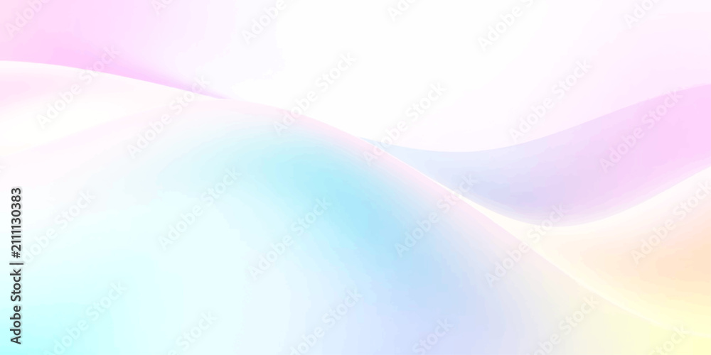 Fototapeta premium Abstract Colorful Blue and Pink Gradient Wave Background with Flowing Curved Lines Smooth Light Pattern Digital Vector Illustration Wallpaper Design