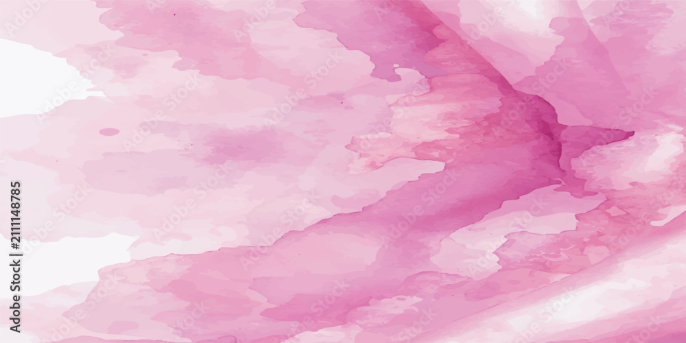 Fototapeta premium Soft Pink Watercolor Abstract Background with Hand Painted Wash Texture and Pastel Artistic Design