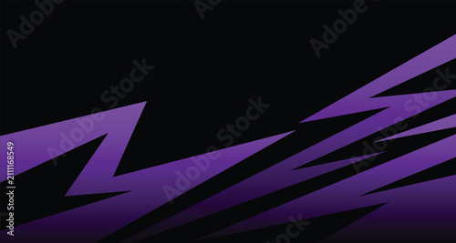 Abstract background with various sharp, zigzag and  gradient lightning pattern with some copy space area.