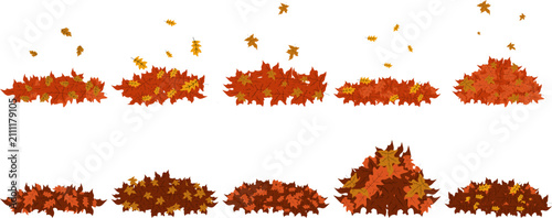 Pile of Autumn Leaves