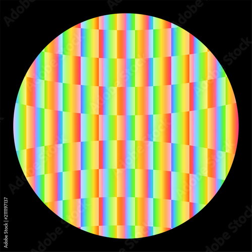 abstract background with rainbow colors