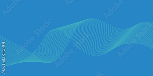 Fotografía Top technology speed connect blue green background, cyber nano information, abst